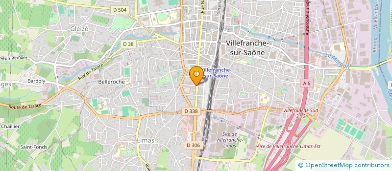 localisation de l'entreprise MONSIEUR KRZYSZTOF LATOSINSKI à VILLEFRANCHE-SUR-SAONE