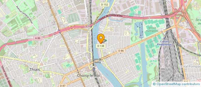 localisation de l'entreprise MONSIEUR KRZYSZTOF PASTULA à CHOISY-LE-ROI