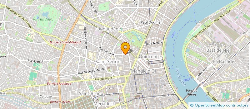 localisation de l'entreprise MONSIEUR KRZYSZTOF ROSLONIEC  BORDEAUX