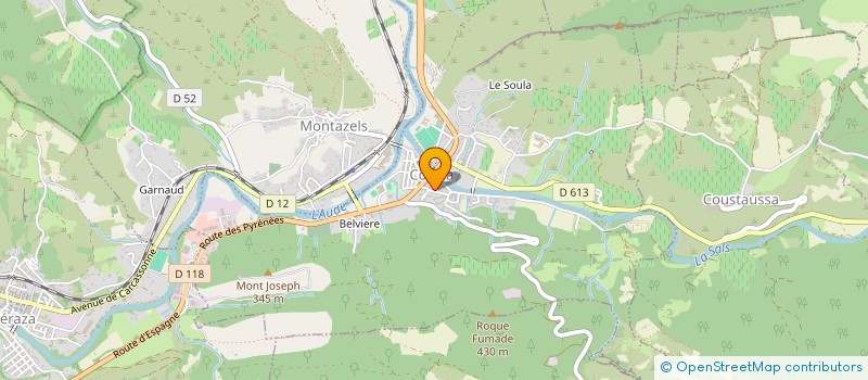 localisation de l'entreprise MONSIEUR KRZYSZTOF SALAMON à COUIZA