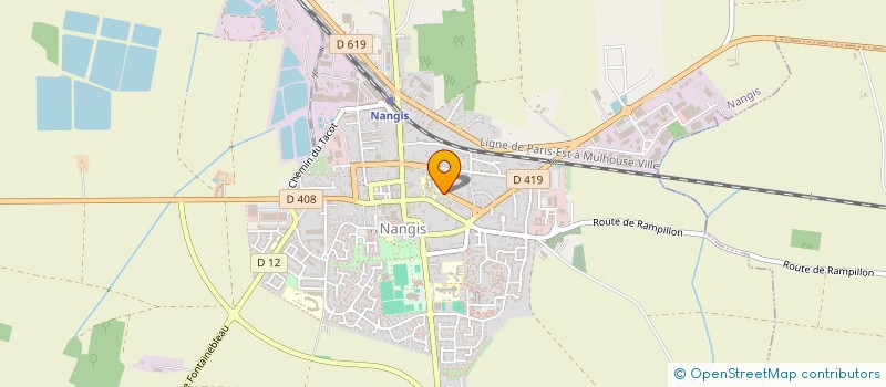 localisation de l'entreprise MONSIEUR KRZYSZTOF SZUBICKI  NANGIS