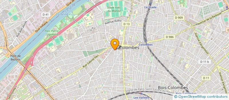 localisation de l'entreprise MONSIEUR KRZYSZTOF TOMASZEWSKI à COLOMBES