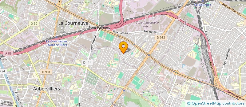 localisation de l'entreprise MONSIEUR KRZYSZTOF TOPOR à LA COURNEUVE