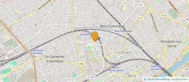 localisation de l'entreprise MONSIEUR KRZYSZTOF WASILEWICZ à BOIS-COLOMBES