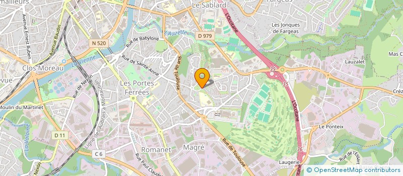 localisation de l'entreprise MONSIEUR KUBA KOSIOR à LIMOGES