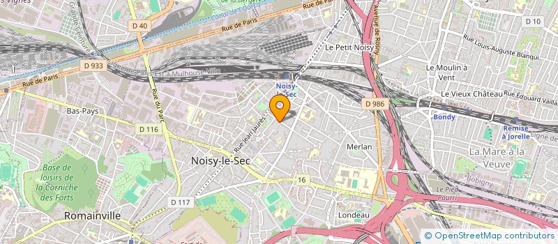 localisation de l'entreprise MONSIEUR KUBENTHERAN RUKKUMAR à NOISY-LE-SEC