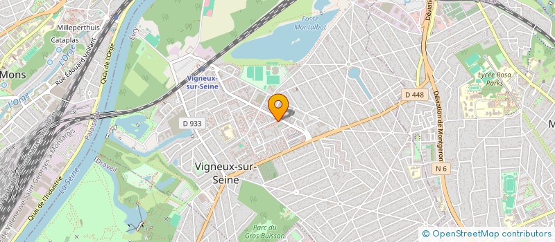 localisation de l'entreprise MONSIEUR KUBILAY CINAR à VIGNEUX-SUR-SEINE