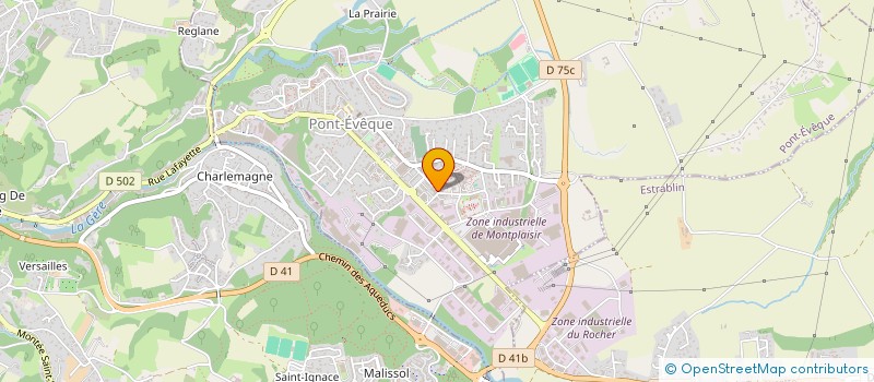 localisation de l'entreprise MONSIEUR KUDIRET CIGDEMIR  PONT-EVEQUE