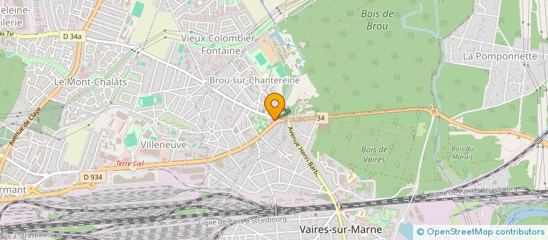 localisation de l'entreprise MONSIEUR KUDRET SARAK à BROU-SUR-CHANTEREINE