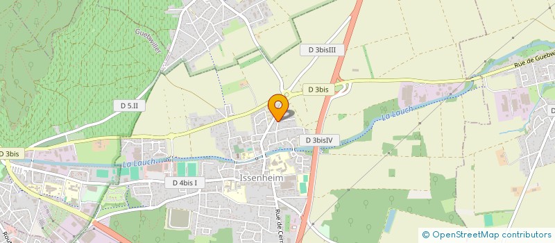 localisation de l'entreprise MONSIEUR KUENTZ LUCAS  ORSCHWIHR