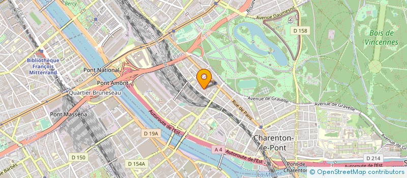 localisation de l'entreprise MONSIEUR KUI LEE  CHARENTON-LE-PONT