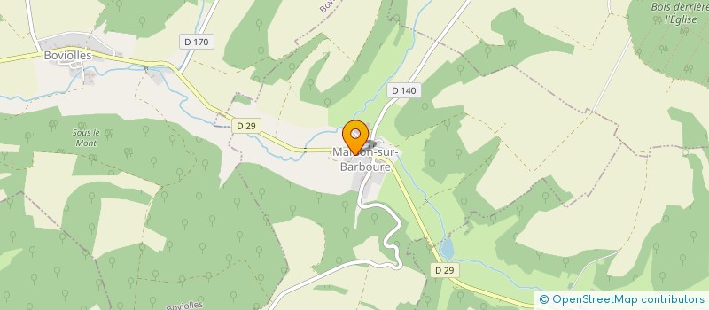 localisation de l'entreprise MONSIEUR KUIDER BENDAOUD à MARSON-SUR-BARBOURE