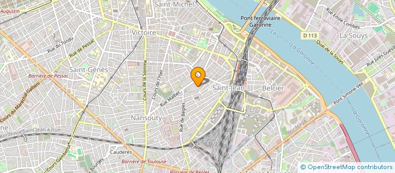 localisation de l'entreprise MONSIEUR KUJTIM BARDHI  BORDEAUX