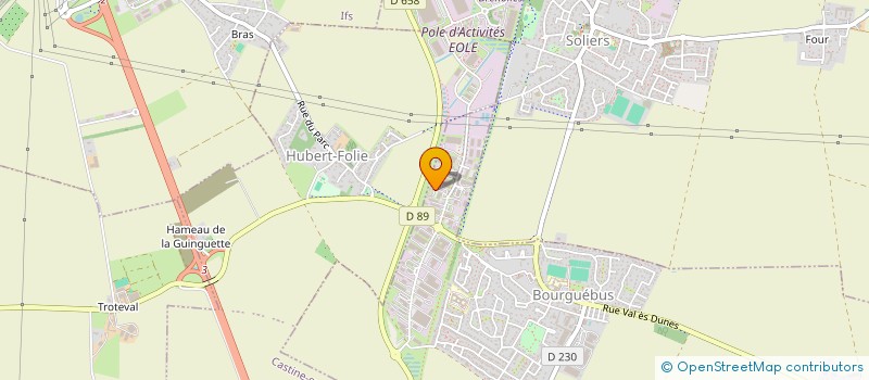 localisation de l'entreprise MONSIEUR KUJTIM KAMBERI  BOURGUEBUS