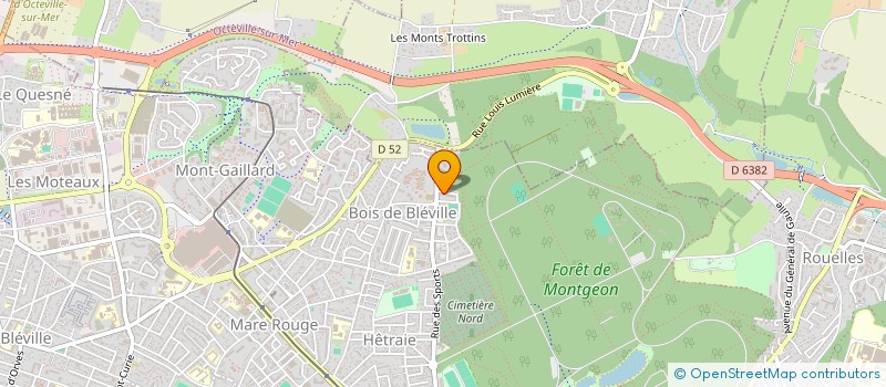 localisation de l'entreprise MONSIEUR KUJTIM METUSHI à LE HAVRE