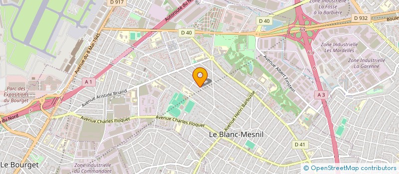 localisation de l'entreprise MONSIEUR KULWINDER SINGH à LE BLANC-MESNIL