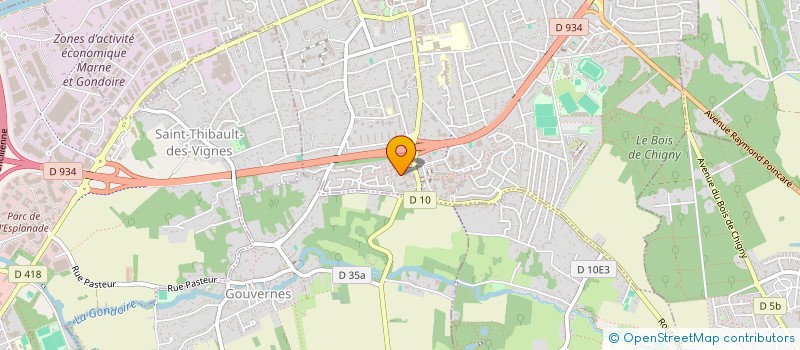 localisation de l'entreprise MONSIEUR KUMA ATSHABO  LAGNY-SUR-MARNE