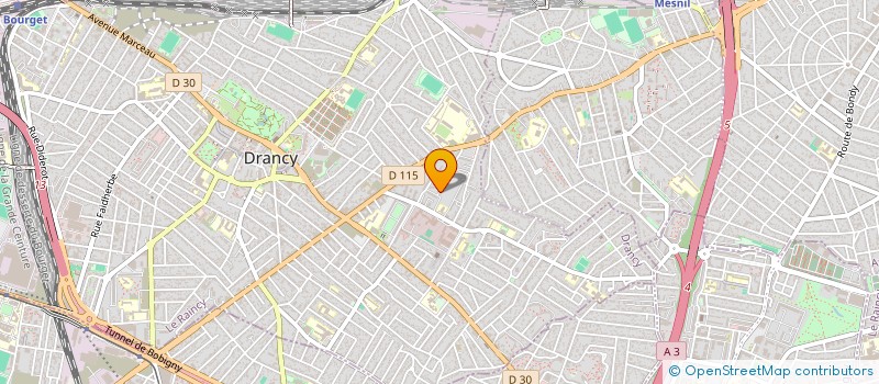 localisation de l'entreprise MONSIEUR KUMAR MITLESH à DRANCY