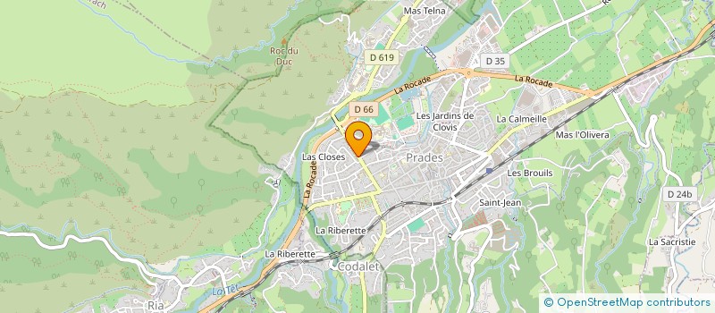 localisation de l'entreprise MONSIEUR KUMARESSEN PAREATHUMBY  PRADES