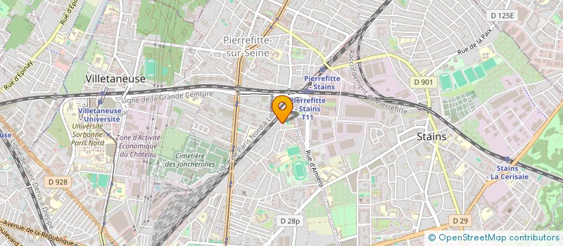 localisation de l'entreprise MONSIEUR KUMARESU SUJEEVAN à PIERREFITTE-SUR-SEINE