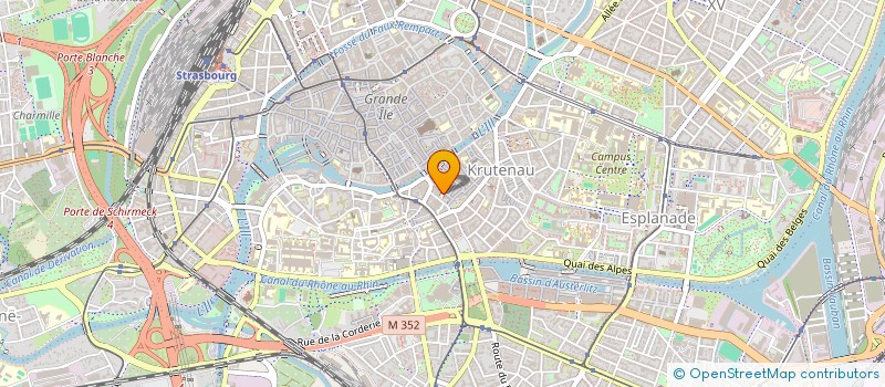 localisation de l'entreprise MONSIEUR KUNDA KABBA  STRASBOURG
