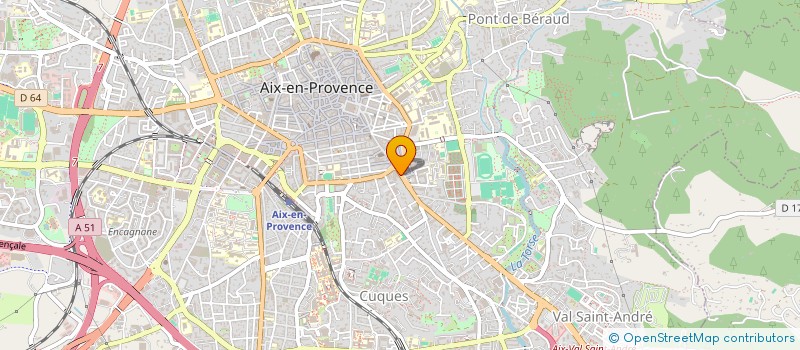 localisation de l'entreprise MONSIEUR KUNO MATTES à AIX-EN-PROVENCE