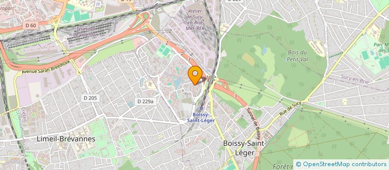localisation de l'entreprise MONSIEUR KUNSEL CHOEPHEL à BOISSY-SAINT-LEGER