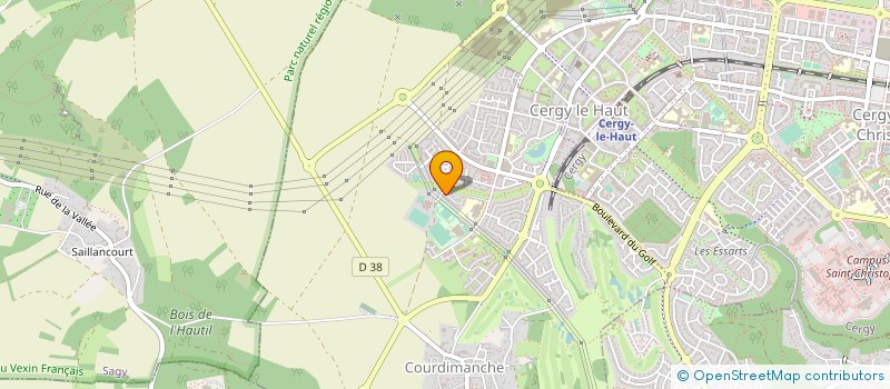 localisation de l'entreprise MONSIEUR KUONG TAING  COURDIMANCHE