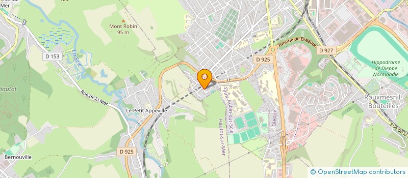 localisation de l'entreprise MONSIEUR KURBAN QUNAY à DIEPPE
