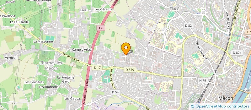 localisation de l'entreprise MONSIEUR KURSAT SARIYILDIZ à CHARNAY-LES-MACON
