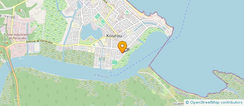 localisation de l'entreprise MONSIEUR KURSTEN ODANG à KOUROU