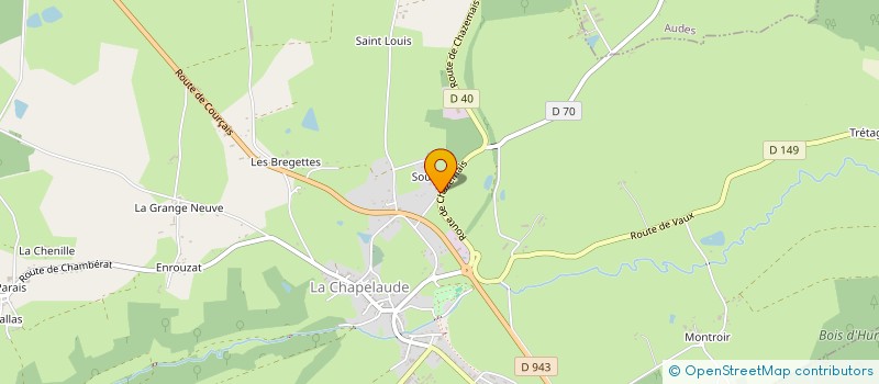 localisation de l'entreprise MONSIEUR KURT DESCHUYMERE  LA CHAPELAUDE