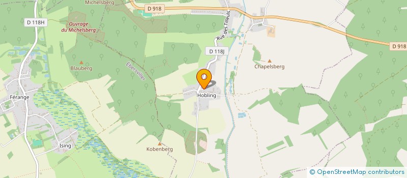 localisation de l'entreprise MONSIEUR KURT KRATZ  HEINING-LES-BOUZONVILLE