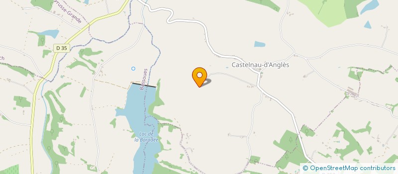 localisation de l'entreprise MONSIEUR KURT STENVERT  CASTELNAU-D ANGLES