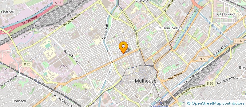 localisation de l'entreprise MONSIEUR KURT ZINKSTEIN à MULHOUSE