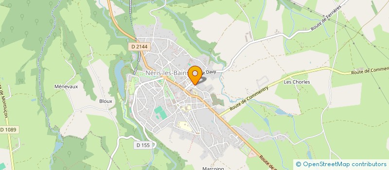 localisation de l'entreprise MONSIEUR KURTES NOBRDA  NERIS-LES-BAINS