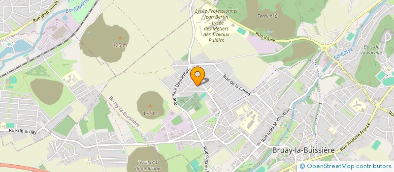 localisation de l'entreprise MONSIEUR KURTIS BOURIEZ  BRUAY-LA-BUISSIERE