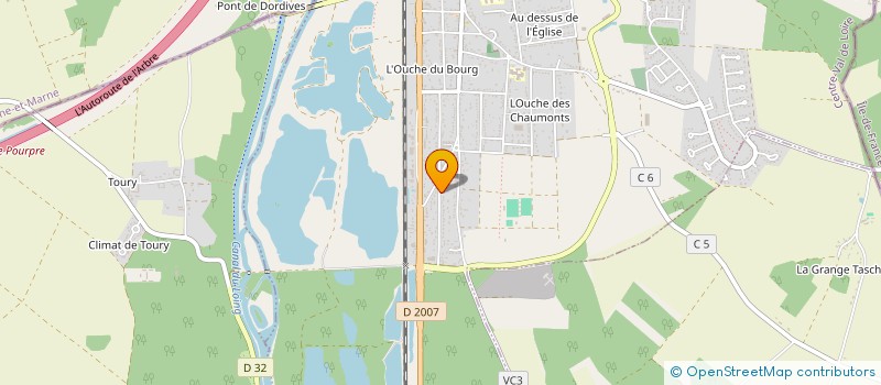 localisation de l'entreprise MONSIEUR KURTIS LOISELEUR à DORDIVES