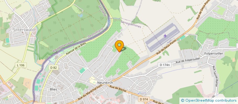 localisation de l'entreprise MONSIEUR KURTULUS YILDIZ  SARREGUEMINES