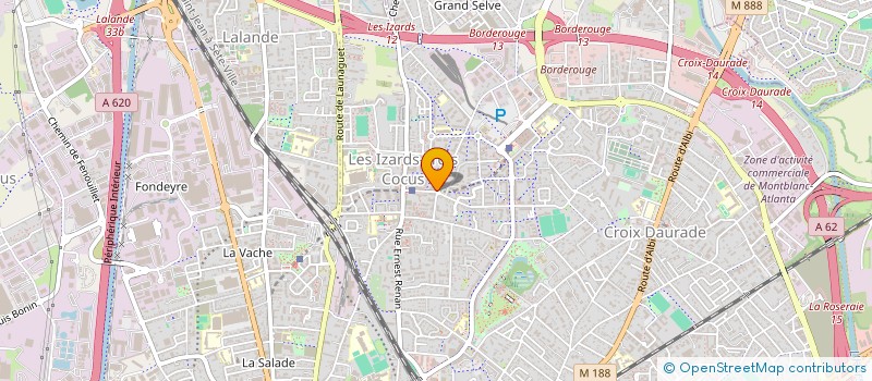 localisation de l'entreprise MONSIEUR KURTYS MONROSE  TOULOUSE