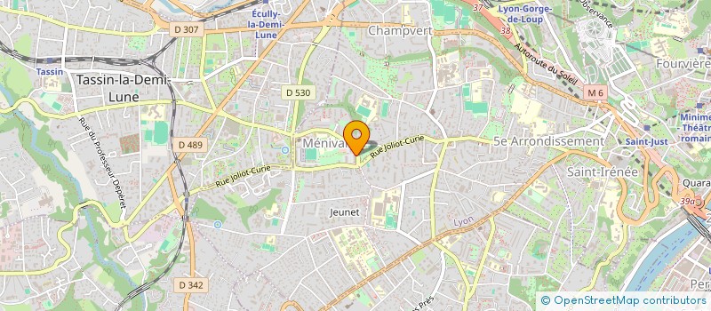 localisation de l'entreprise MONSIEUR KUSHTRIM BISLIMI  LYON