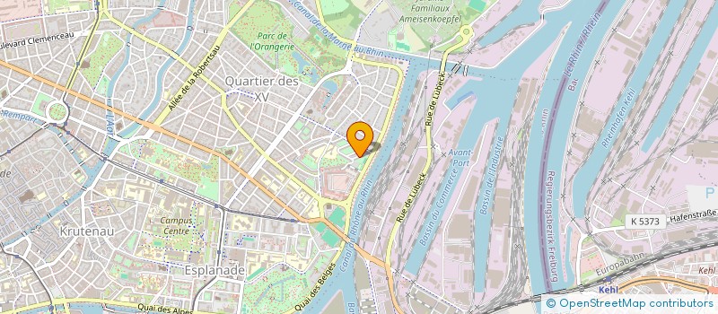 localisation de l'entreprise MONSIEUR KUTLUAY KANAT à STRASBOURG