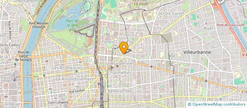 localisation de l'entreprise MONSIEUR KWAI WONG  VILLEURBANNE