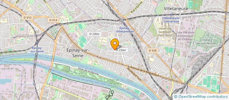localisation de l'entreprise MONSIEUR KWAME NTIM KWARTENG à EPINAY SUR SEINE