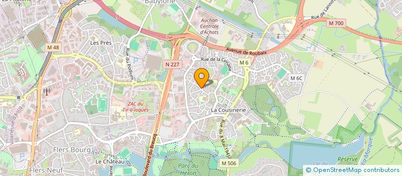 localisation de l'entreprise MONSIEUR KWASI DOTSU  VILLENEUVE-D'ASCQ