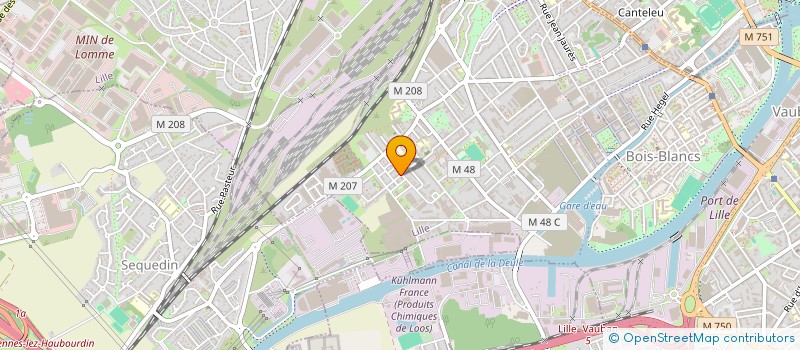 localisation de l'entreprise MONSIEUR KWATE GUY GUY BOTONGA à LILLE