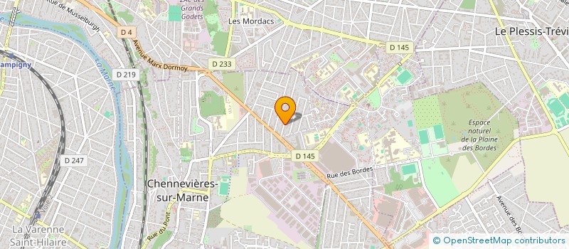 localisation de l'entreprise MONSIEUR KWIZE WZONE KMAZE  CHENNEVIERES-SUR-MARNE