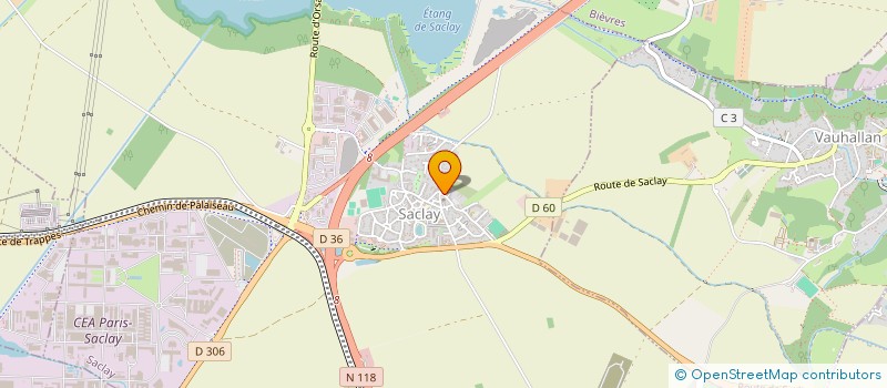 localisation de l'entreprise MONSIEUR KWOK CHENG à SACLAY
