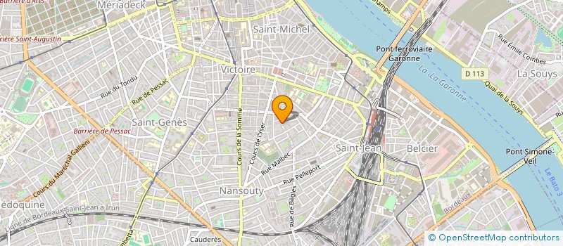 localisation de l'entreprise MONSIEUR KYAMIL NEDZHIP  BORDEAUX