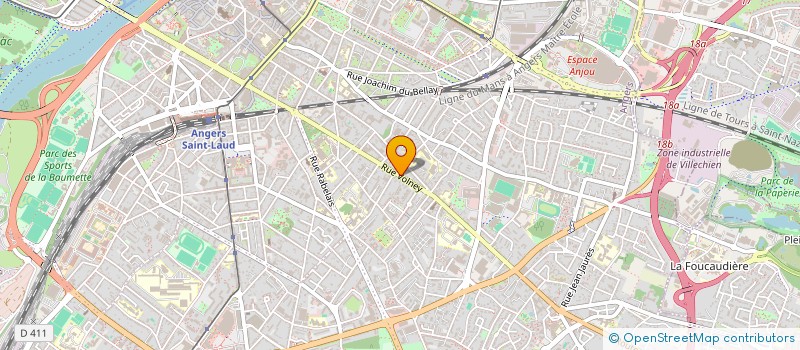 localisation de l'entreprise MONSIEUR KYAN GUIHARD à ANGERS